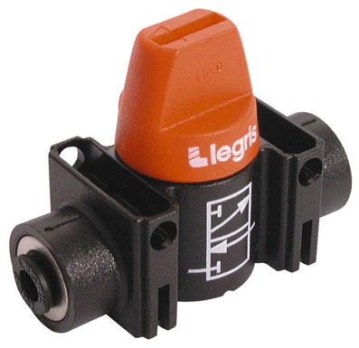 4mm PUSH-IN 3/2 MINI BALL VALVE - LE-7913 04 00